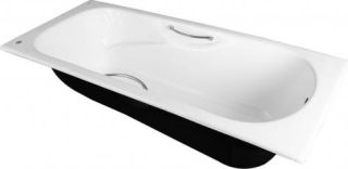 Чугунная ванна Byon B15 160x75см с ручками Н0000017